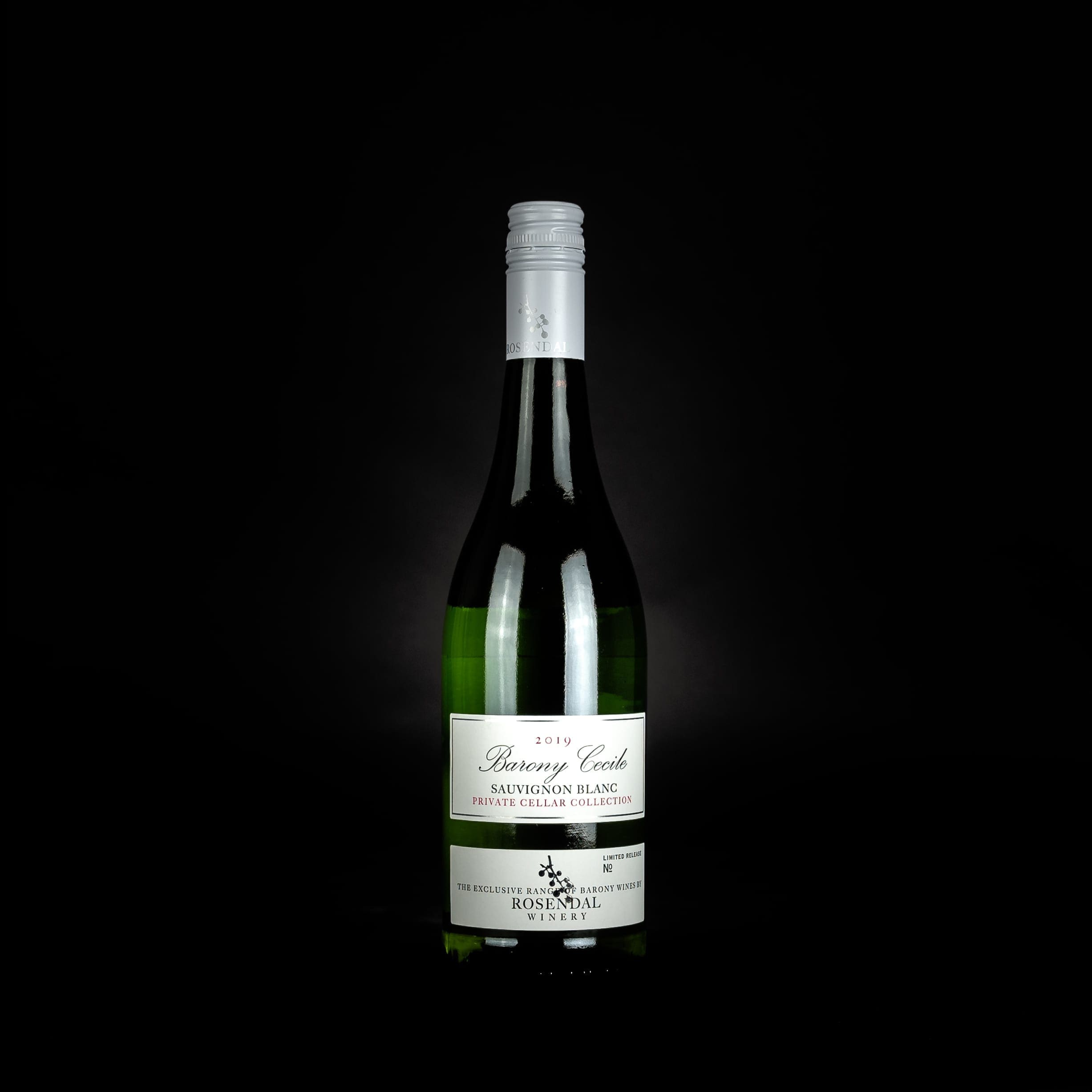 Wein aus Südafrika:  Rosendal  Barony Cecile´ Sauvignon Blanc 2019